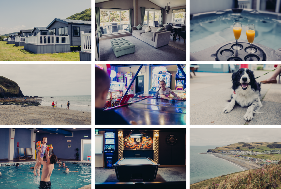 So many things to see and do at Clarach Bay Holiday Village