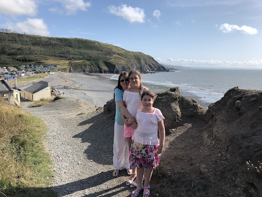 A family holiday at Clarach Bay