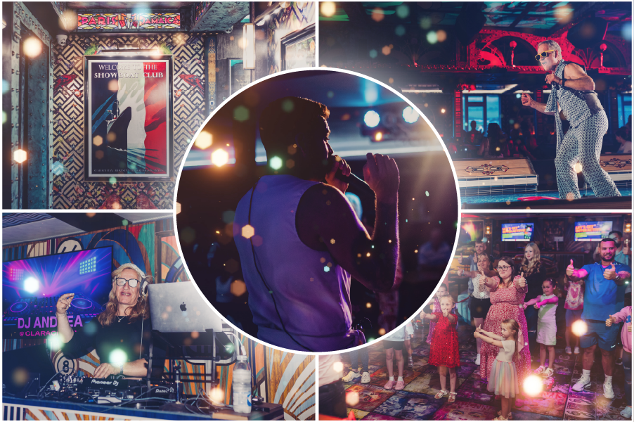 Entertainment at the Showboat during New Year week