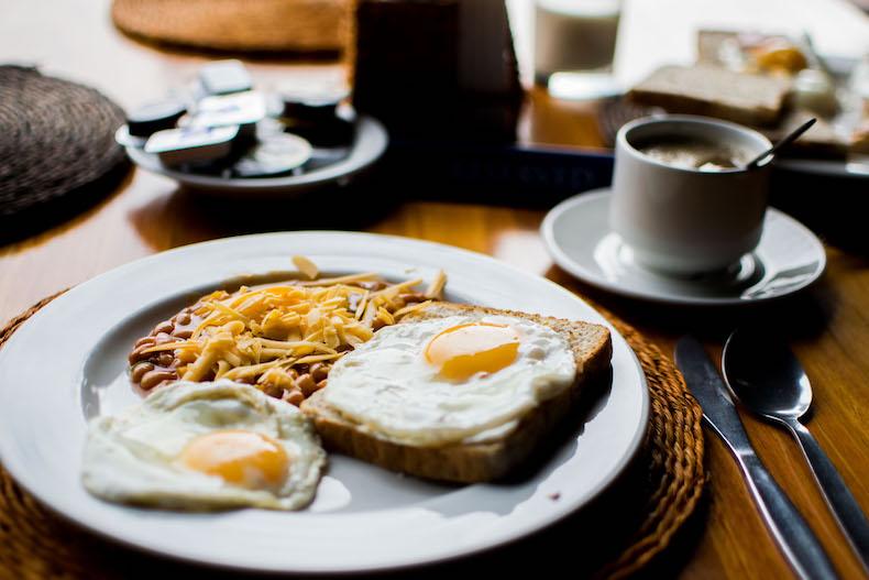 Breakfast in Aberystwyth