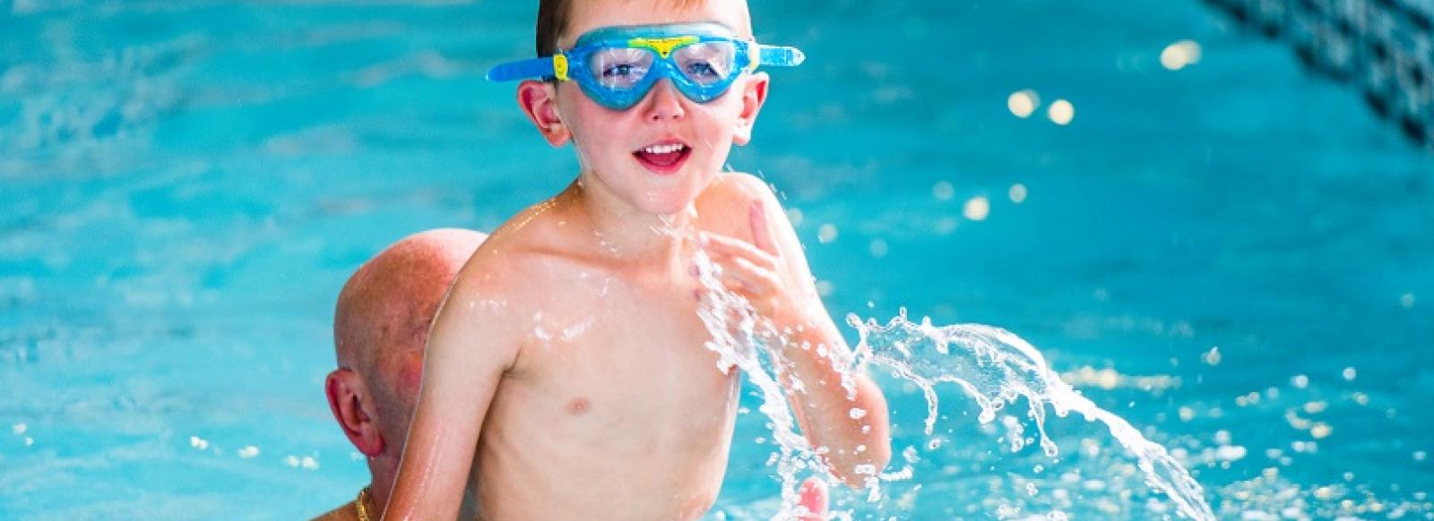 Indoor heated swimming pool Clarach Bay Holiday Village