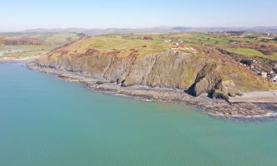 Ceredigion Wales coastal path